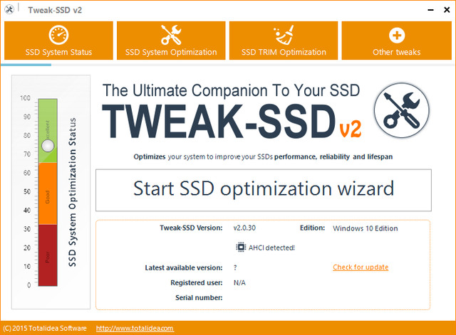 Tweak-SSD