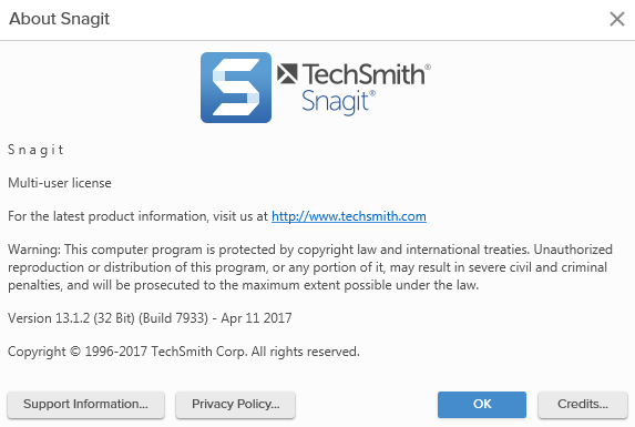 TechSmith Snagit 13.1.2 Build 7933