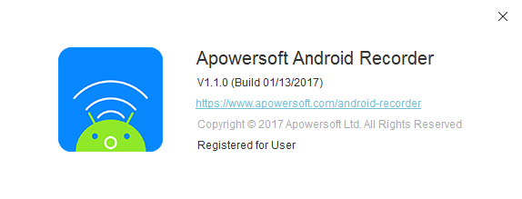 Apowersoft Android Recorder