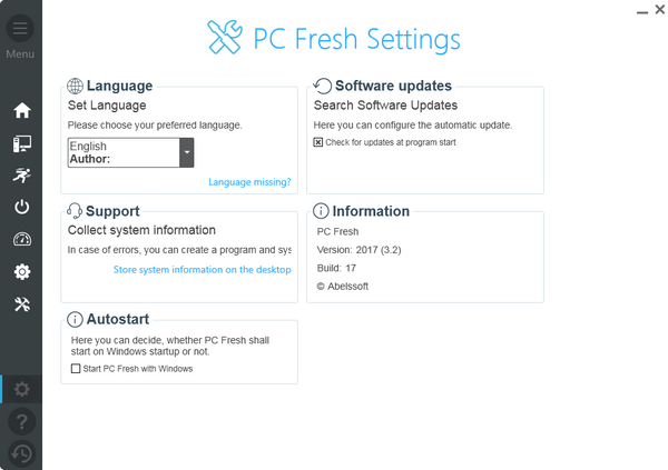 Abelssoft PC Fresh 2017