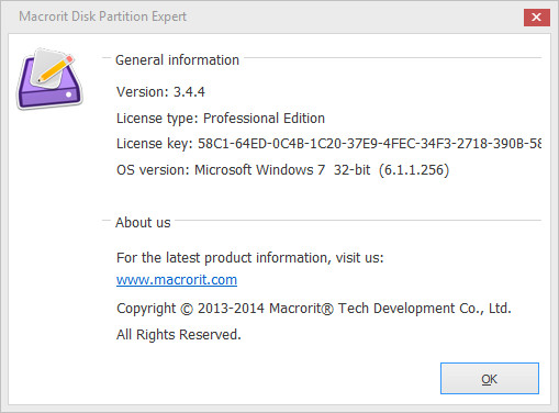 Macrorit Disk Partition Expert