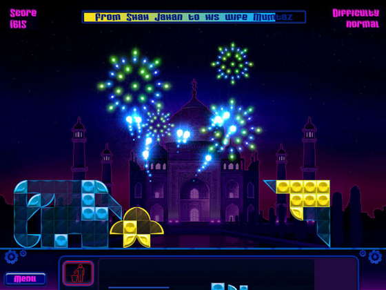 скиншот игры Fireworks Extravaganza