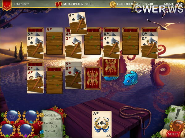 скриншот игры Tales of Rome: Solitaire