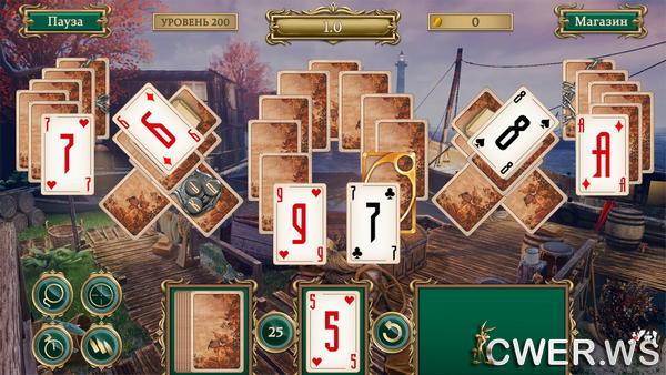 скриншот игры Detective Notes: Lighthouse Mystery Solitaire