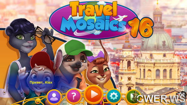 скриншот игры Travel Mosaics 16: Glorious Budapest