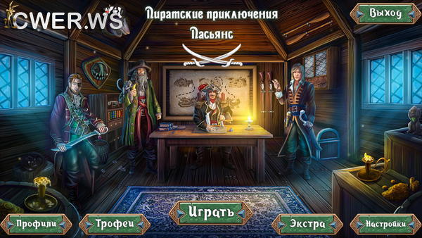 скриншот игры Пиратские приключения. Пасьянс