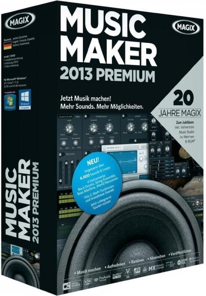 MAGIX Music Maker 2013