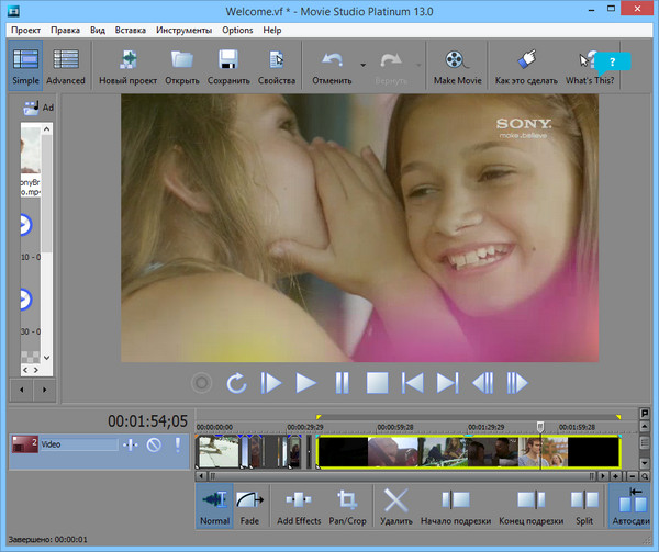 Sony Vegas Movie Studio Platinum 13