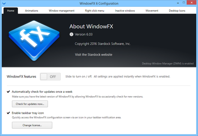 Stardock WindowFX