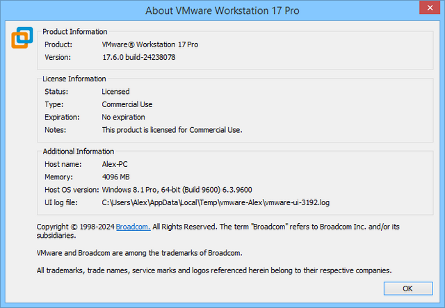 VMware Workstation 17 Pro