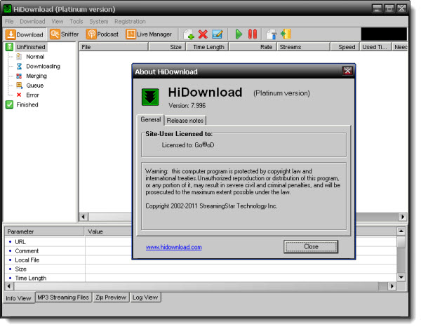 HiDownload Platinum 7.996