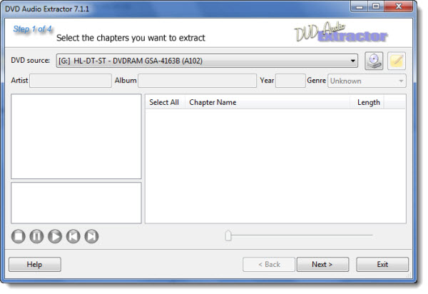 DVD Audio Extractor 7.1.1