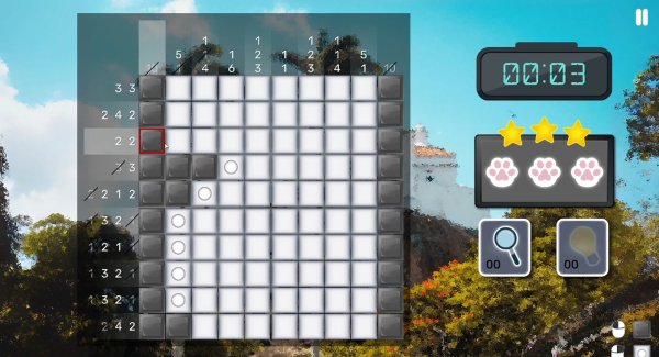 SherloCat Holmes Nonogram