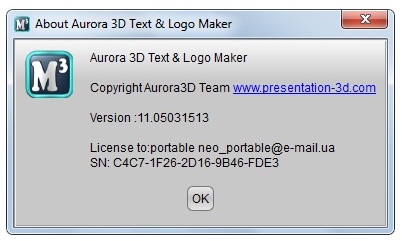 Aurora 3D Text & Logo Maker