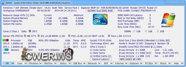 SIV - System Information Viewer 4.44