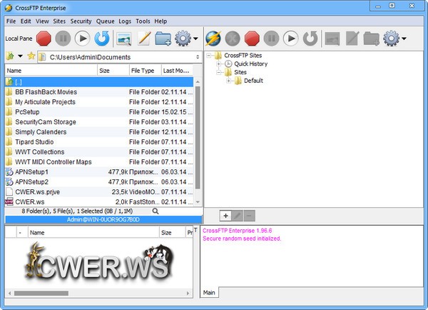 CrossFTP Enterprise 1.96.6