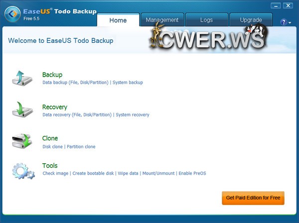 EASEUS Todo Backup Free 5.5