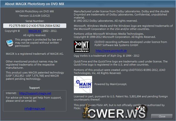 MAGIX PhotoStory on DVD MX 11.0.4.84
