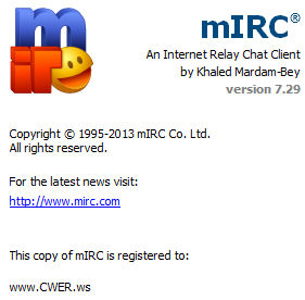 mIRC 7.29