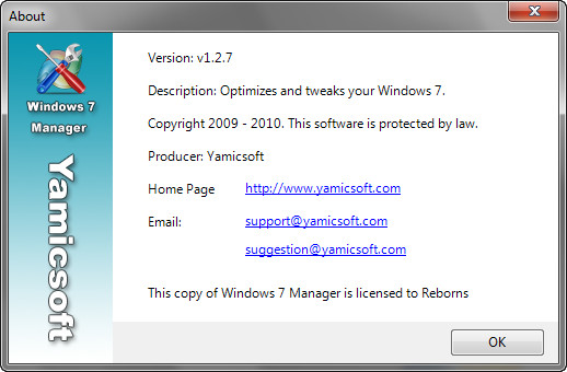 Windows 7 Manager