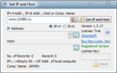 Get IP and Host 1.3.17