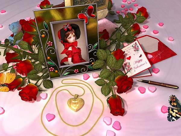 Valentine Musicbox 3D Screensaver