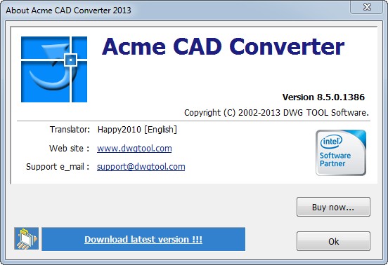 Acme CAD Converter