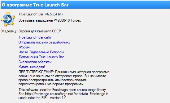 True Launch Bar