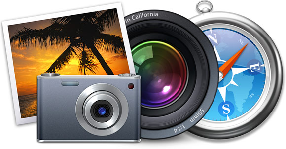 Apple Aperture, iPhoto, Safari