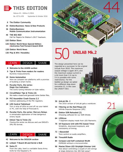 Elektor Electronics №9-10 (September-October 2016)