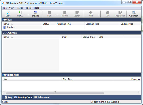 KLS Backup 2011 Professional 6.2.0.0.B1 Beta